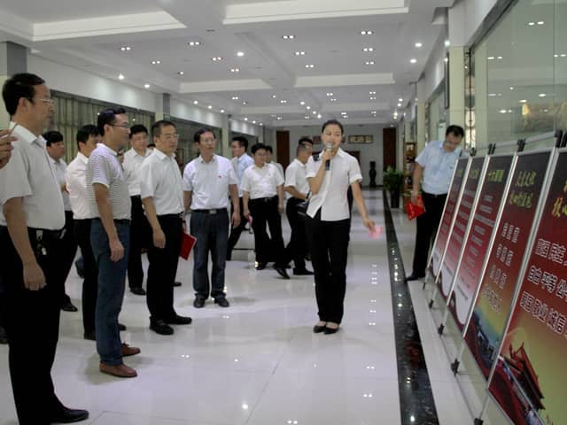 梁山縣委常委、組織部部長王建一行蒞臨天意機械調(diào)研