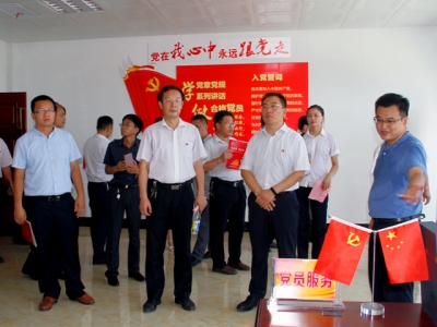 梁山縣委常委、組織部部長(zhǎng)王建一行蒞臨天意機(jī)械調(diào)研